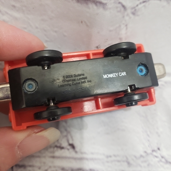 Thomas And Friends Diecast Sodor Zoo Monkey Car 2006 Guilane Learning Curve 3" - Picture 6 of 7